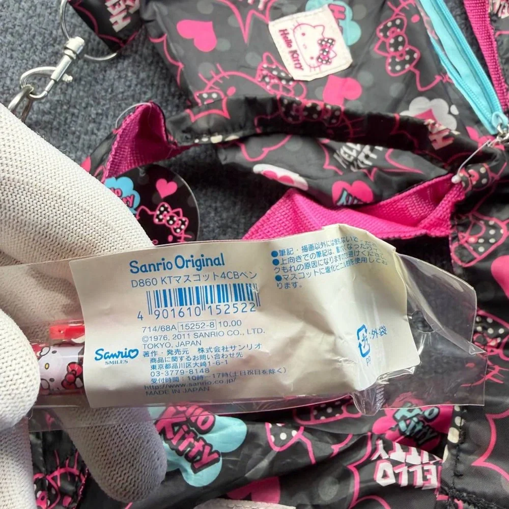 Hello Kitty Black and Pink Baby Bag